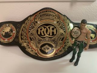 Roh Championship Title Belt With Custom Cody Rhodes And Mini Roh Belt