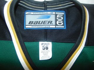 Rare Bauer Kansas City Blades IHL St.  Patricks Green Alternative Jersey Size 56 4