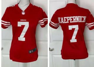 Colen Kaepernick Womens Nike San Fransisco 49ers Football Jersey Small? Medium??