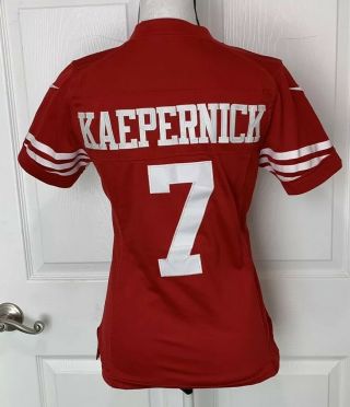 Colen Kaepernick Womens Nike San Fransisco 49ers Football Jersey Small? Medium?? 8