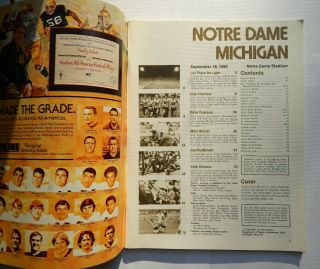 Notre Dame Fighting Irish v University of Michigan Football Program (1982) 2