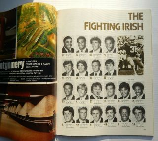 Notre Dame Fighting Irish v University of Michigan Football Program (1982) 4