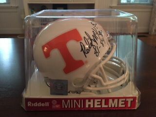 University Of Tennessee Football - Ridddell Mini Helmet - Raleigh Mckenzie Auto