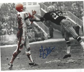 Cleveland Browns Gary Collins Signed 8x10 Photo W/coa 1964 Nfl Championship Mvp