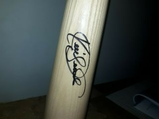 Kirby Puckett Twins Mlb Hof Autographed Rawlings Big Stick Baseball Bat W/cert