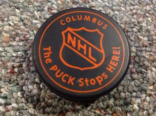 Columbus Blue Jackets The Puck Stops Here Hockey Nhl 1997 Special Edition