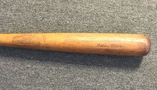 1960s Orig.  Willie Mays Personal Type Adirondack Whip Action Wood Baseball Bat