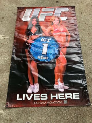 Ufc 1 Bud Light Poster 57 Inches Tall X 36 Inches Wide - Joe Hand Promotions