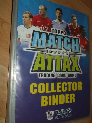 2008/2009 Topps Match Attax Premier League Collector 