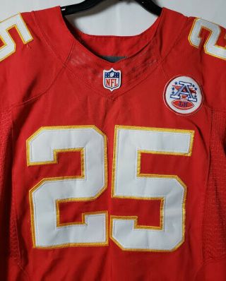 Kansas City Chiefs NFL Jamaal Charles 25 Nike Men ' s Medium Jersey 2