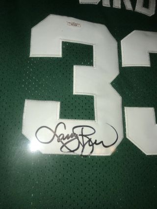 Larry Bird Autographed Signed Jersey Boston Celtics by JSA 3