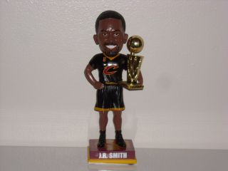 J.  R.  Smith Cleveland Cavaliers Bobble Head 2016 Nba Champs Trophy Edition