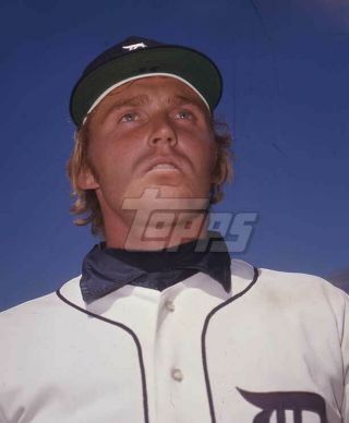 1974 Topps Baseball Color Negative.  Gary Ignasiak Tigers