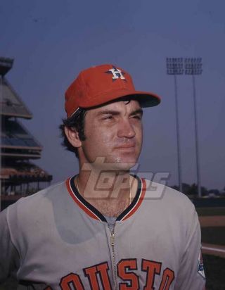 1972 Topps Baseball Color Negative.  Larry Howard Astros