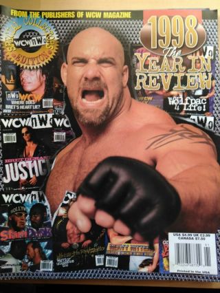 7 WCW/NCO Wrestling Magazines 1998 - 99 4
