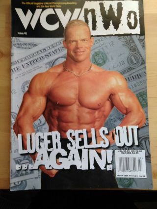 7 WCW/NCO Wrestling Magazines 1998 - 99 6