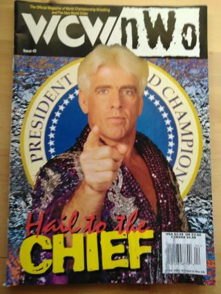 7 WCW/NCO Wrestling Magazines 1998 - 99 7