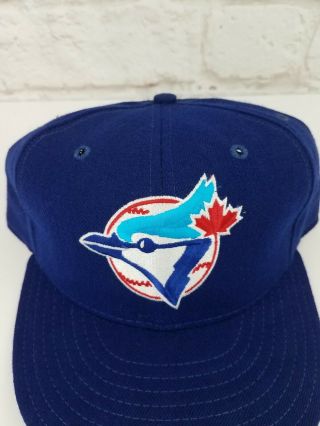 VTG Toronto Blue Jays Vintage 90 ' s Fitted Diamond Era Cap 5950 Hat 1993 MLB 2