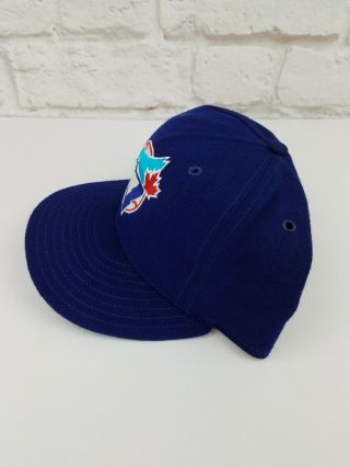 VTG Toronto Blue Jays Vintage 90 ' s Fitted Diamond Era Cap 5950 Hat 1993 MLB 3