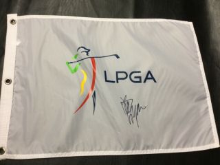 Yani Tseng Signed Lpga Golf Flag