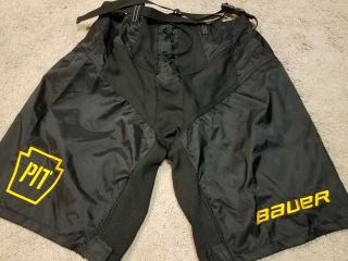 2019 Stadium Series Pittsburgh Penguins Bauer Pant Shells Game Issued Large