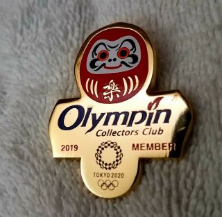 Tokyo 2020 Olympics Olympin Pin Collecting Club Pin 1