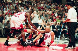 Ld30 - 11 1998 Nba Chicago Bulls Jersey Nets Jordan (50) Orig 35mm Negatives