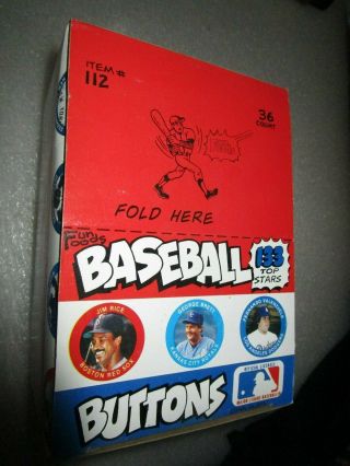 36 Packs 1984 Baseball Buttons 108 Buttons