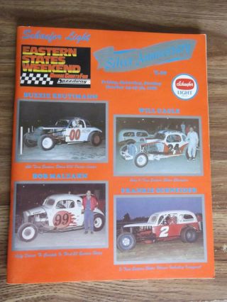 Eastern States Weekend Racing Program Silver Anniversary Oct.  1986
