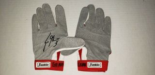 Scooter Gennett Reds Giants Game Autograph Batting Gloves Mlb All Star