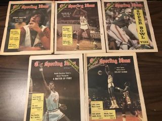 1974 The Sporting News Complete Run (52 Issues) Nicklaus,  Aaron,  Walton & More