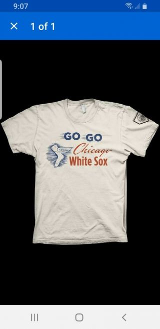 2019 Sga Chicago White Sox 1959 Go Go Sox T - Shirt 05/30/19 Size Xl