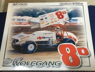 Doug Wolfgang 1:18 Limited Edition 8d Die Cast Sprint Car Hall Of Fame & Museum