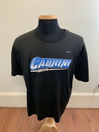 Cabrini College Soccer Team Issued T Shirt Nike Size Large 28