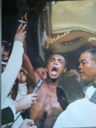 Muhammad Ali Signed Autographed 16x20 Photograph Psa/dna,  Jsa Or Bas Guarantee