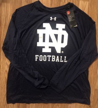 Notre Dame Football 2018 Swat Champions Team Issued Shirt Tags 2xl