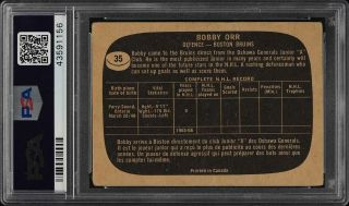 1966 Topps Hockey Bobby Orr ROOKIE RC 35 PSA 1.  5 FR (PWCC) 2