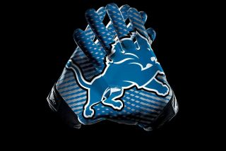 Detroit Lions Gloves 36x24 Poster Wall Art Or Buy 2 For $14