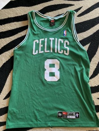 2000 - 01 Antoine Walker 8 Boston Celtics Authentic Nike Pro Cut Jersey Sz 44