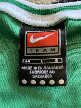 2000 - 01 Antoine Walker 8 Boston Celtics Authentic Nike Pro Cut Jersey Sz 44 3