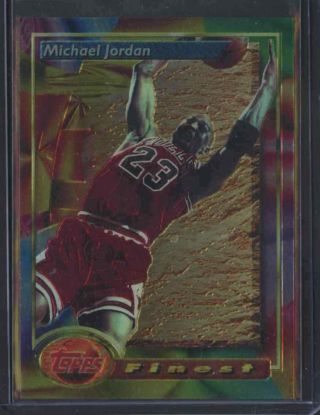 1993 - 94 Topps Finest Michael Jordan Bulls 1
