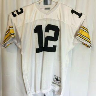 Vintage Castle Bay Terry Bradshaw 1976 Pittsburgh Steelers White Size 2xl Jersey
