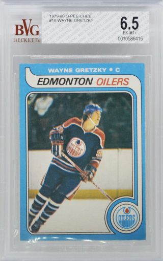 1979 - 80 O - Pee - Chee Wayne Gretzky Rc Rookie Bvg 6.  5 (top Sports Cards)