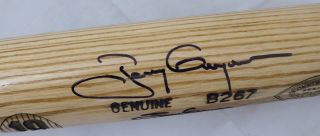 Tony Gwynn Autographed Signed Slugger Bat San Diego Padres Beckett H75396 4
