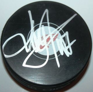 Alexey Marchenko Signed Detroit Red Wings Puck W/ Case