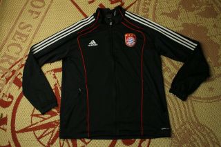 Bayern Munich Track Top Jacket 2010 2011 Football Training Adidas