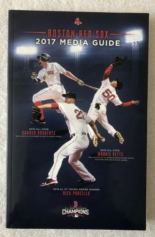 2017 Boston Red Sox Media Guide