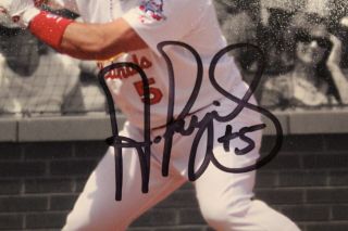 Albert Pujols Signed Autographed Custom 8x10 photo JSA Cardinals Angels HOF 2