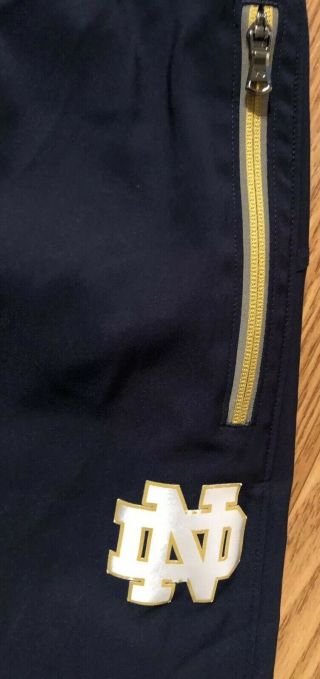 NOTRE DAME FOOTBALL TEAM ISSUED UNDER ARMOUR PANTS 97 2xl 4