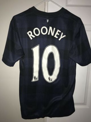 Manchester United Wayne Rooney Jersey 2013 - 14 Alternative Jersey Official Nike 2